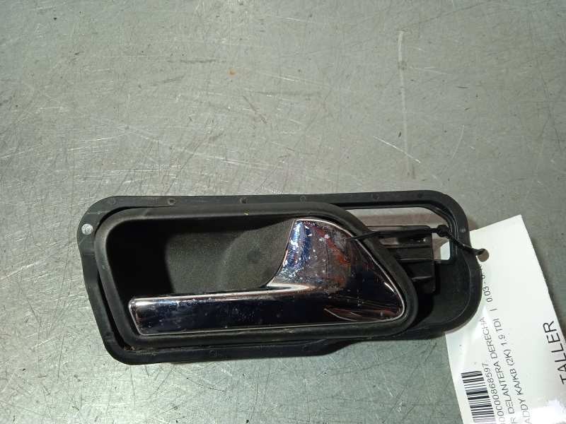 Recambio de maneta interior delantera derecha para volkswagen caddy ka/kb (2k) 1.9 tdi referencia OEM IAM 1T0837198A  
