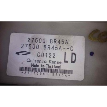 Recambio de mando climatizador para nissan qashqai+2 (jj10) acenta referencia OEM IAM 27500BR45A  