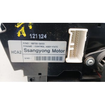 Recambio de mando climatizador para ssangyong korando limited 4x2 referencia OEM IAM 6873034101  