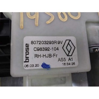 Recambio de elevalunas delantero derecho para renault captur ii intens referencia OEM IAM 807203293 6 PIN 
