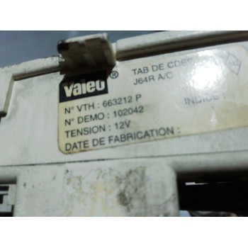 Recambio de mando calefaccion / aire acondicionado para renault scenic (ja..) 1.9 d rt referencia OEM IAM 663212P  