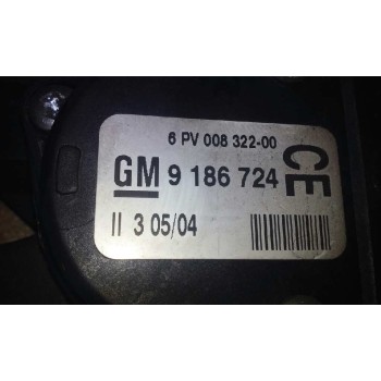Recambio de potenciometro pedal para opel vectra c berlina comfort referencia OEM IAM 9186724  