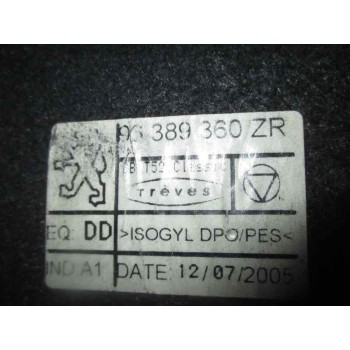 Recambio de bandeja trasera para peugeot 307 break / sw (s1) referencia OEM IAM 96389360ZR  