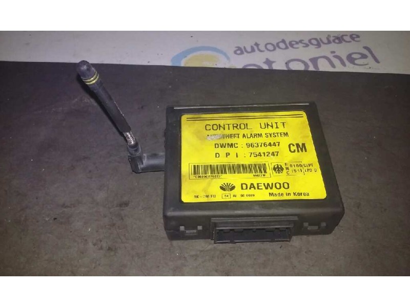 Recambio de modulo electronico para daewoo leganza 2.0 cat referencia OEM IAM 96376447  