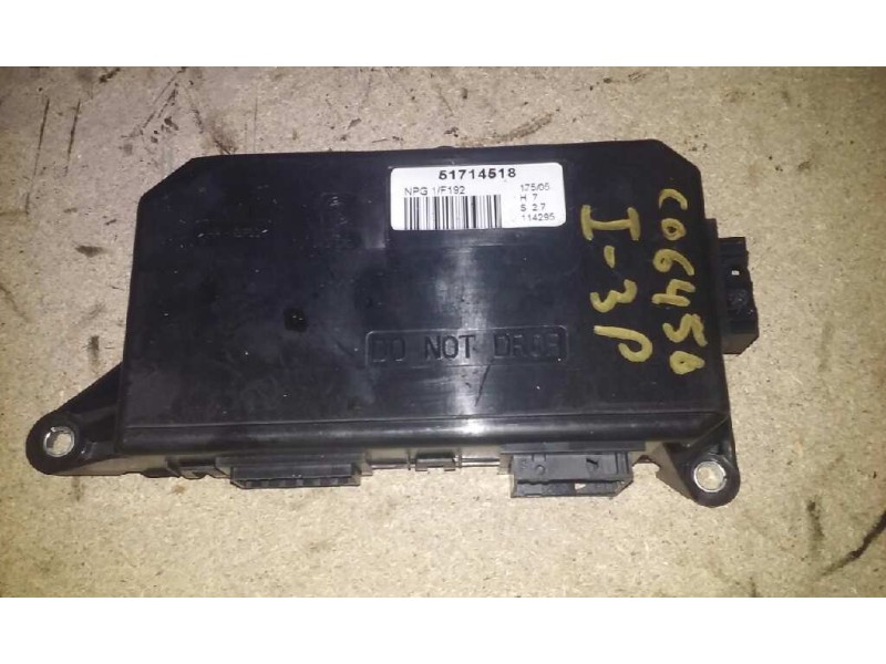 Recambio de modulo electronico para fiat stilo (192) 1.9 jtd 100 active referencia OEM IAM 51714518 IZQUIERDO 3 PUERTAS