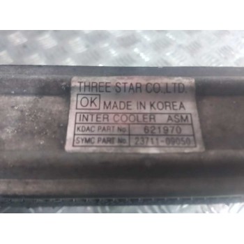 Recambio de intercooler para ssangyong actyon 200 xdi referencia OEM IAM 2371109050 2371109060 