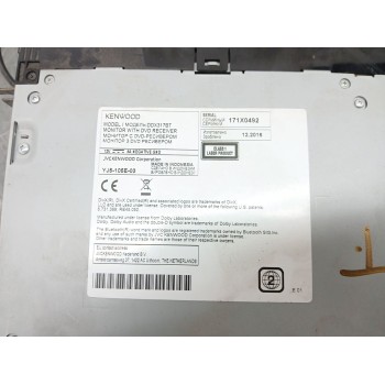 Recambio de sistema audio / radio cd para kia carnival ii (gq) 2.9 crdi referencia OEM IAM 171x0492  