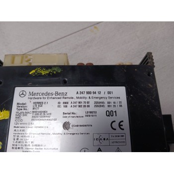 Recambio de modulo electronico para mercedes-benz gla (h247) gla 200 d (247.712) referencia OEM IAM A2479009412  