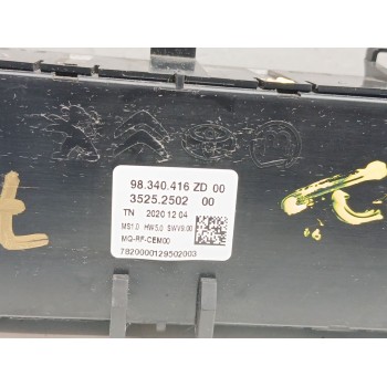 Recambio de mando climatizador para opel combo furgoneta/monovolumen (k9) 1.5 d referencia OEM IAM 98340416zd  