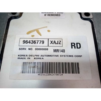 Recambio de centralita motor uce para chevrolet aveo ls referencia OEM IAM 96436779  