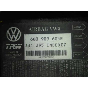 Recambio de centralita airbag para seat cordoba berlina (6l2) fresh referencia OEM IAM 6Q0909605R 6Q0909605R 