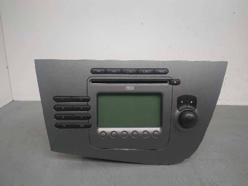 Recambio de sistema audio / radio cd para seat leon (1p1) fr 1 referencia OEM IAM 1P1035186B  