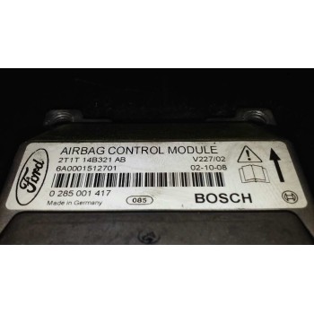 Recambio de centralita airbag para ford transit connect (tc7) referencia OEM IAM 2T1T14B321AB 2T1T14B321AB 