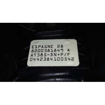 Recambio de airbag delantero izquierdo para renault megane ii berlina 3p confort authentique referencia OEM IAM 8200381849  