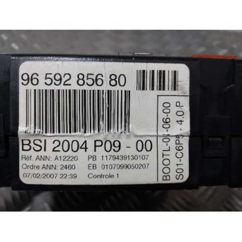 Recambio de centralita bsi para citroën c4 coupe 1.4 16v referencia OEM IAM 9659285680  