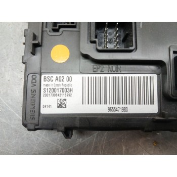 Recambio de centralita bsi para peugeot 407 (6d_) 2.0 hdi 135 (6drhrh, 6drhre, 6drhrg, 6drhrj) referencia OEM IAM 9655471980  