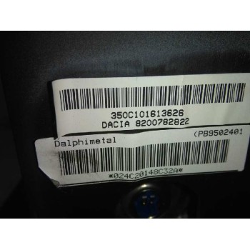 Recambio de airbag delantero derecho para dacia sandero ambiance referencia OEM IAM 8200782822  