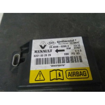 Recambio de centralita airbag para dacia sandero ambiance referencia OEM IAM 8201002829 8201002829 8201002829