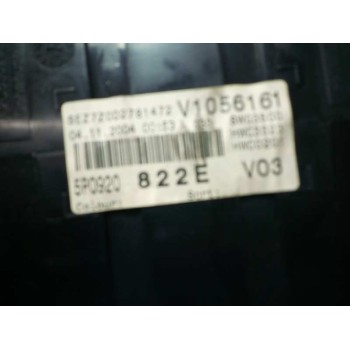 Recambio de cuadro instrumentos para seat toledo (5p2) stylance / style referencia OEM IAM 5P0920822E  