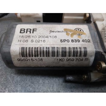 Recambio de elevalunas trasero derecho para seat toledo (5p2) stylance / style referencia OEM IAM 60810320 5P0839402 