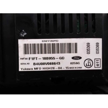 Recambio de display para ford focus lim. trend + referencia OEM IAM F1FT18B955GD  