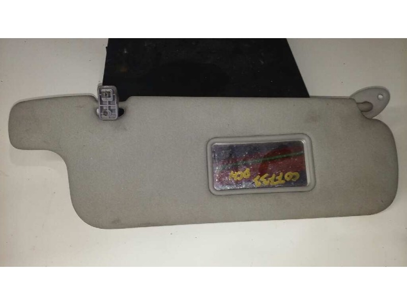 Recambio de parasol derecho para toyota yaris (ncp1/nlp1/scp1) 1.4 d-4d expo referencia OEM IAM   