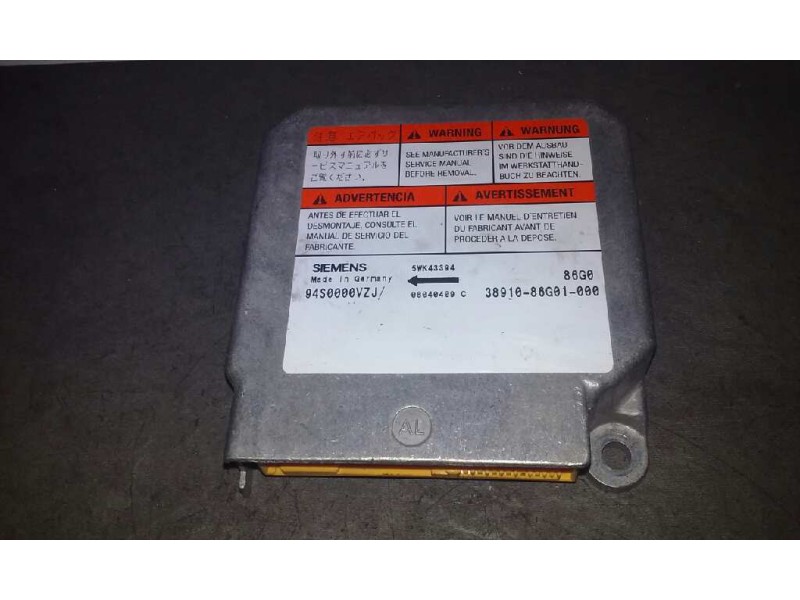 Recambio de centralita airbag para suzuki ignis rm (mh) básico referencia OEM IAM 3891086G01000 3891086G01000 