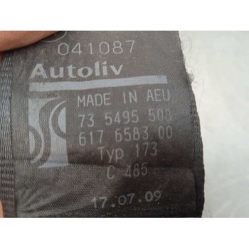 Recambio de cinturon seguridad delantero izquierdo para fiat punto (evo) (199) dynamic referencia OEM IAM 735495508 CON PRETENSO