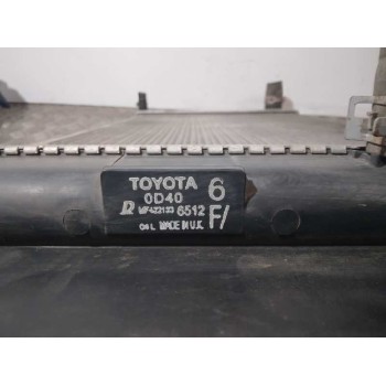 Recambio de radiador agua para toyota auris básico referencia OEM IAM MF4221336512 37X60 