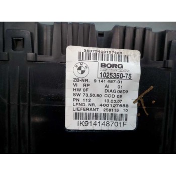 Recambio de cuadro instrumentos para bmw serie 3 touring (e91) 320d referencia OEM IAM 914148701 102535075 