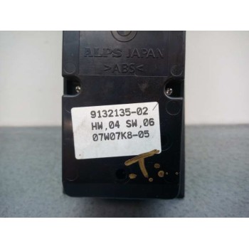 Recambio de mando elevalunas delantero izquierdo para bmw serie 3 touring (e91) 320d referencia OEM IAM 913213502 4 TECLAS 