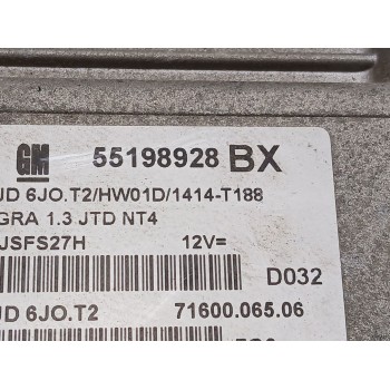 Recambio de centralita motor uce para opel tigra twin top rosso referencia OEM IAM 55198928BX  