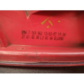 Recambio de piloto trasero derecho para bmw serie 3 touring (e91) 320d referencia OEM IAM 7160062 EXTERIOR 