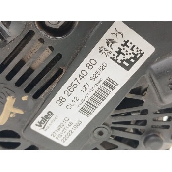 Recambio de alternador para opel corsa f edition referencia OEM IAM 9826574080 2819831c fg12t145