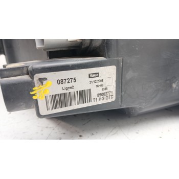 Recambio de faro izquierdo para peugeot 206 cc (2d) 1.6 referencia OEM IAM 986873800 89002771 