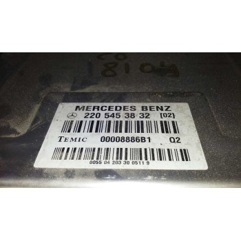 Recambio de centralita suspension para mercedes-benz clase s (w220) berlina 500 (220.075) referencia OEM IAM 2205453832  TEMIC