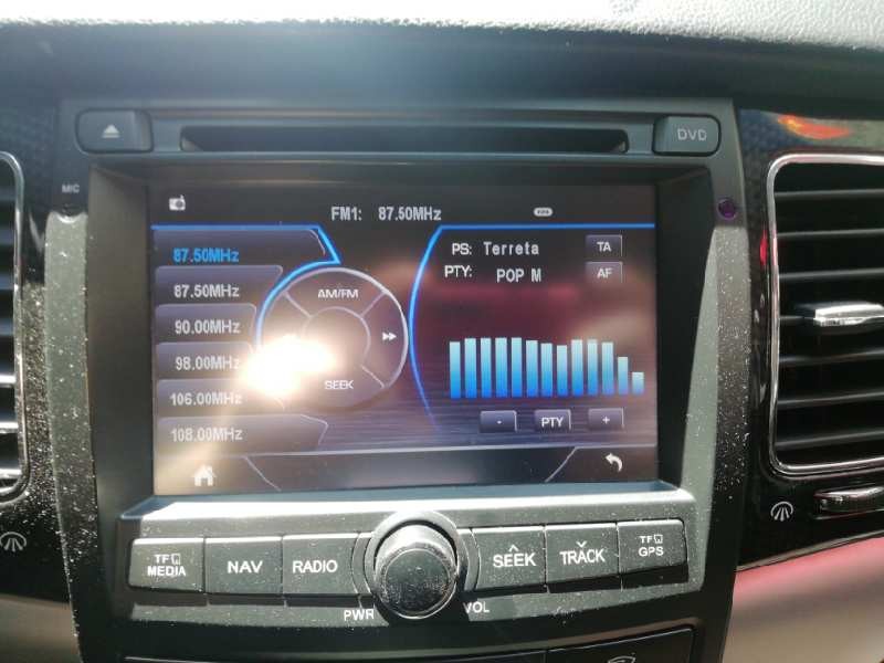 Recambio de sistema audio / radio cd para ssangyong korando limited 4x2 referencia OEM IAM  NAVEGADOR 