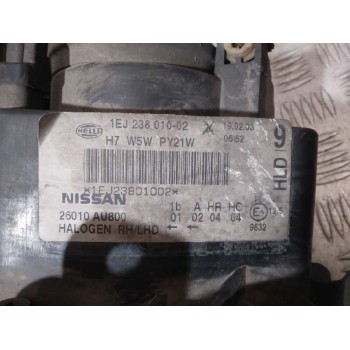 Recambio de faro derecho para nissan primera berlina (p12) acenta referencia OEM IAM 26010AU800 1EJ23801002 