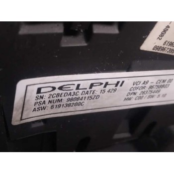 Recambio de volante para peugeot 208 active referencia OEM IAM 98084115ZD BUEN ESTADO 