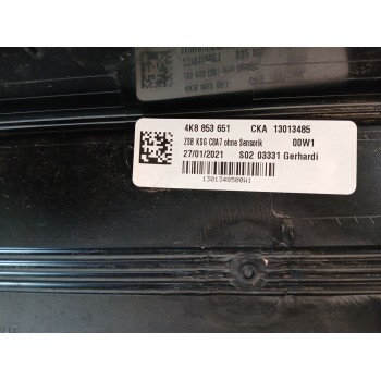 Recambio de paragolpes delantero para audi a7 sportback (4ka) s7 tdi mild hybrid quattro referencia OEM IAM 4K8807437C 4k8853651