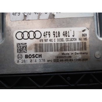 Recambio de centralita motor uce para audi a6 allroad quattro (4fh) 3.0 tdi referencia OEM IAM 4F9910401J 0281014378 