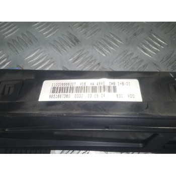 Recambio de cuadro instrumentos para citroën xsara picasso 1.6 sx referencia OEM IAM PSA965166880 965166880 