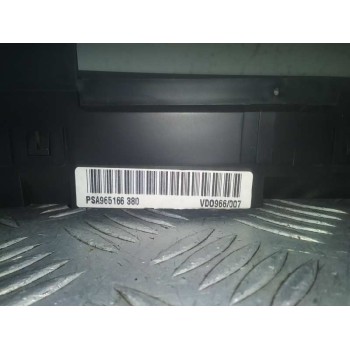 Recambio de cuadro instrumentos para citroën xsara picasso 1.6 sx referencia OEM IAM PSA965166880 965166880 