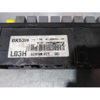 Recambio de caja reles / fusibles para kia carnival ii 2.9 cdri ex referencia OEM IAM 0K53H  