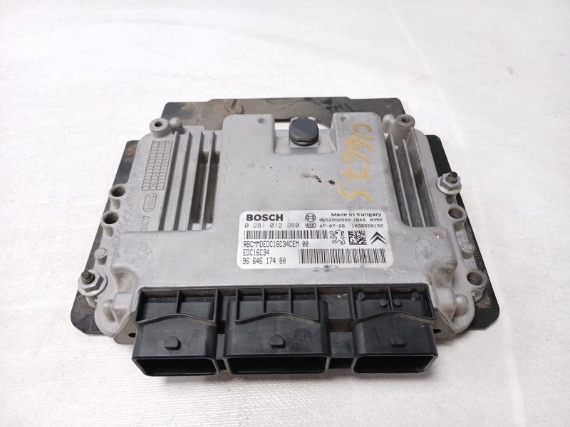 Recambio de centralita motor uce para citroën c4 grand picasso avatar referencia OEM IAM 9664617480 0281012980 