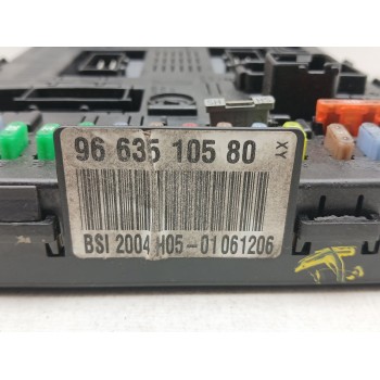 Recambio de centralita bsi para peugeot 307 (3a/c) 1.6 hdi referencia OEM IAM 9663510580  