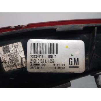 Recambio de piloto trasero derecho interior para opel insignia berlina expression referencia OEM IAM 23135917 2 SERIE 