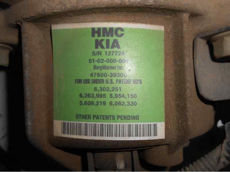 Recambio de diferencial trasero para hyundai santa fe (bm) 2.2 crdi comfort 4x4 referencia OEM IAM 4780039300 MANUAL 6V 