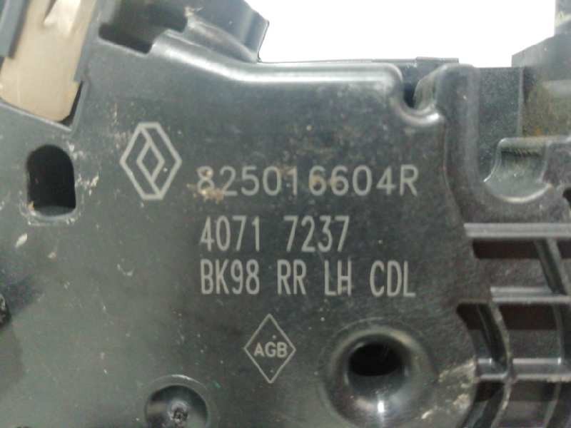 Recambio de cerradura puerta trasera izquierda para renault clio iv limited referencia OEM IAM 825016604R  4 PIN