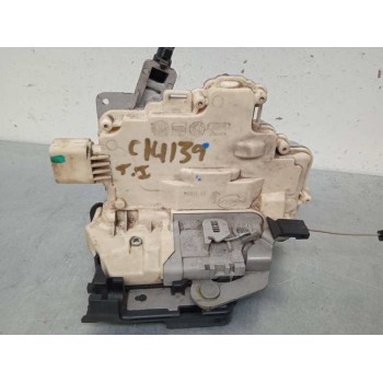 Recambio de cerradura puerta trasera izquierda para seat altea xl (5p5) family referencia OEM IAM 1P0839015A  8 PINS FICHA BLANC